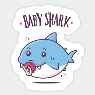 Baby Shark Sticker